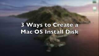 3 Ways to Make a Mac Install Disk