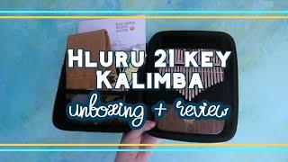 HLURU 21 Key Kalimba Unboxing + Review + Sound test