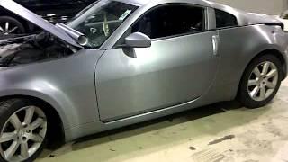 House of Wraps - Brushed Metal wrap on 2008 Nissan 350Z