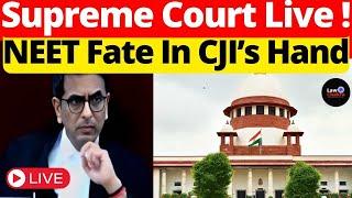 CJI Supreme Court Live, NEET Hearing #lawchakra  #supremecourtofindia