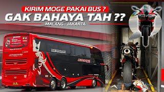 BAWA MOTOR NAIK BUS, BAYAR BERAPA YA⁉️Trip Malang - Jakarta with Juragan 99 Trans Double Decker