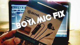 How to use Boya BY m1 Microphone on PC / ft. Audacity