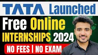 TATA Offering Online Internships For College Students | Management & Engineering Internships 2024