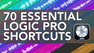 Logic Pro - 70 Essential Shortcuts (Key Commands Crash Course)