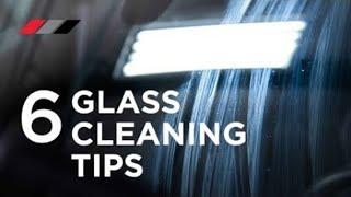 How to AVOID streaky glass!