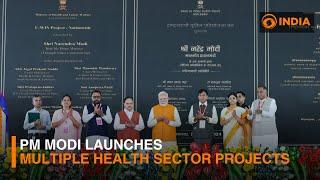 PM Modi launches multiple health sector Projects || DDI LIVE