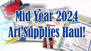 Mid Year 2024 Art Supplies Haul!