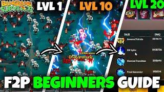 F2P BEGINNERS GUIDE // BANG BANG SURVIVOR