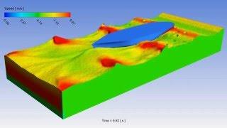 CFD Simulation - Ship Breaking Waves