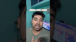 Amaran Movie review#youtubeshorts#ytshorts#shorts#movie#moviereview#amaran#saipallavi#netflix#film