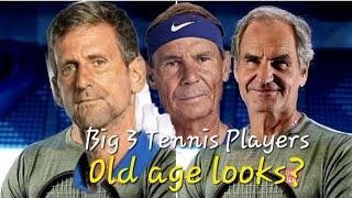 Top Tennis Players | Federer Nadal Djokovic Young & Old Photos | #federer #djokovic #nadal #viral