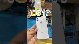 Ios 17 installed in iphone x 