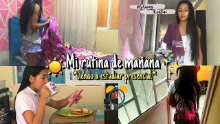 ️MY MORNING ROUTINE/ mi rutina de mañana en presencialidad‍️*Gaby videos*