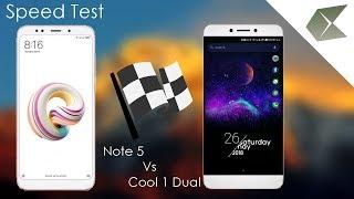 [Speed Test]Redmi Note 5 VS Coolpad Cool 1 - Epic Spicy