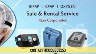 Oxygen concentrator | Bipap | Cpap | oxygen cylinders | 03233365253