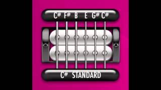 Perfect Guitar Tuner (C# / Db Standard = C# F# B E G# C#)