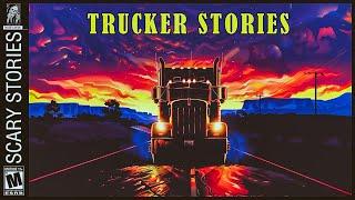 4 TRUE & DISTURBING Trucker Stories With Rain & Haunting Ambience | Vol. 5