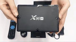 smart TV BOX X96H Android 9,0/ X96H СМАРТ ТВ БОКС НА ALLWINNER H603