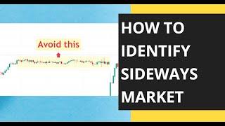 how to identify sideways market