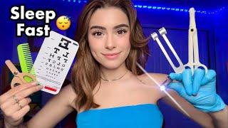 FASTEST ASMR Medical, Cranial Nerve, Haircut, Chiropractor, Makeup, Close Your Eyes Roleplays 