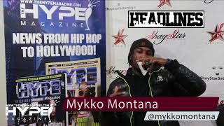 Mykko Montana on the Set wth Shay Star