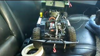 RC Crawler Axial SCX10II: DIY Winch Cable Routing Completed!