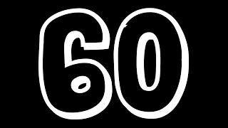 60 To 0 Countdown With Voice Sound Effect