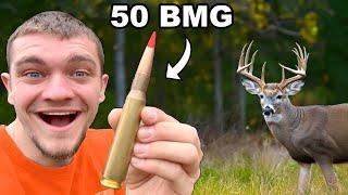 I Hunted Deer with a 50 Cal Sniper Rifle!