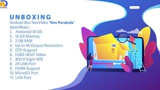 Unboxing Android Box NexVideo " Nex Parabola " Persiapan Nonton World Cup Qatar 2022...