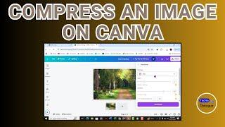 How to Compress an Image on Canva