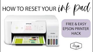 Epson Ink Pad Needs Service | Reset Ink Pad Counter for Epson Printer