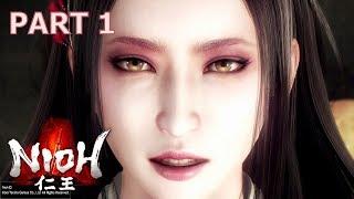 Nioh - Bloodshed's End DLC Playthrough Part 1 (WotD)