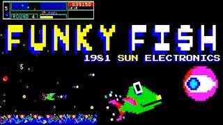 funky fish  1981 サン電子 SUN ELECTRONICS アーケード