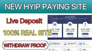 Best 100% Real Trusted Hourly Investment Website | New Hyip Paying Site 2022