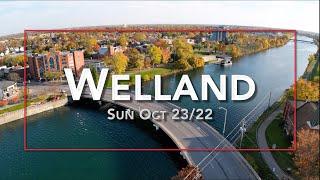 4K Drone Aerial Tour - Welland Ontario Sunday October 23 2022 DJI Mini 3 Pro