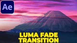 Luma Fade Transition Tutorial in After Effects | Cinematic Transition