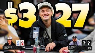 We Turn the NUTS with POCKET ACES!! $3200 POT! | Poker Vlog #281