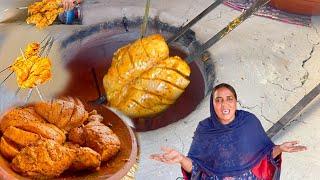 Desi Chicken  Tandori Sajji | Tandori Sajji | Pakistani Village Food | Rabia Village Food