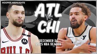 Atlanta Hawks vs Chicago Bulls Full Game Highlights | Dec 26 | 2025 NBA Season