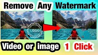 How to Remove Watermark From video and Photo Hindi