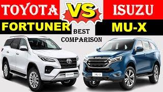 ALL NEW Toyota FORTUNER Vs Isuzu MU-X | Which one is better ?