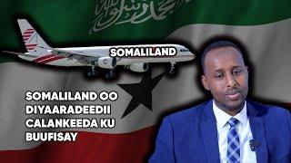 DEGDEG: Somaliland oo Buufisay Diyaaradii ugu Horaysay ee Numberka Somaliland Leh