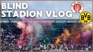 St. Pauli ist bunt mit Rauchbomben statt Pyros | Stadion Vlog | FC St. Pauli vs. Dortmund