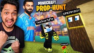 Funniest Prop Hunt T20 WORLD CUP Minecraft @YesSmartyPie @DREAMBOYYT  Himlands Hide & Seek