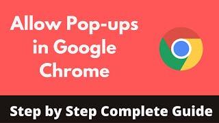 How to Allow Pop-ups in Google Chrome (2022) | Enable Popups on Chrome