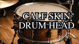 I Tried the New Earth tone calfskin Snare Drum Head - WOW!