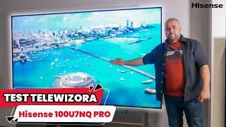 Co potrafi 100 calowy Telewizor? Hisense 100E7NQ PRO