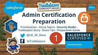 Salesforce Admin Certification Preparation - Security Model - Focus Topics - Trailblazers' Story