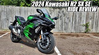 2024 Kawasaki Ninja H2 SX SE | First Impressions Ride Review | The ULTIMATE Sport Tourer!