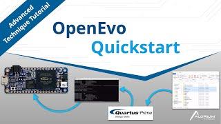 Advanced Technique Tutorial - OpenEvo Quickstart